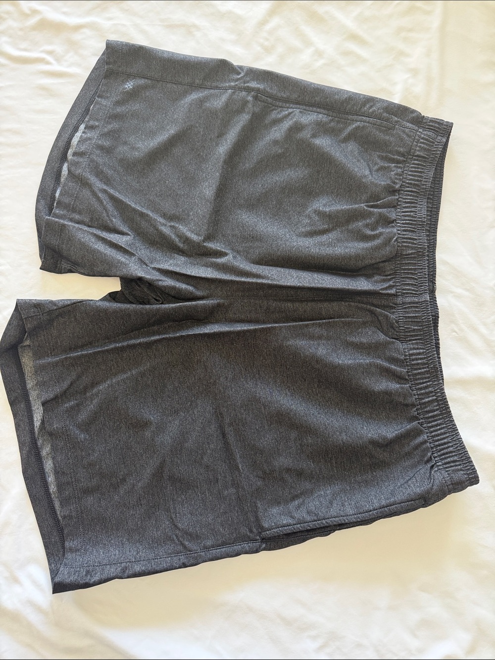 RHONE Heather Charcoal Athletic Shorts XL